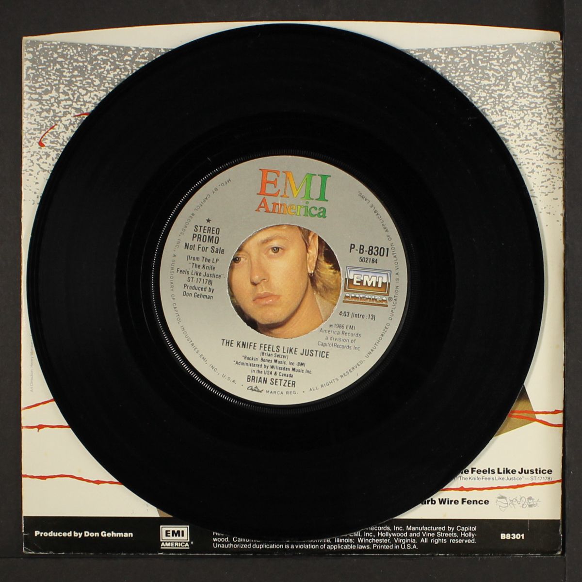the knife feels like justice / same by BRIAN SETZER