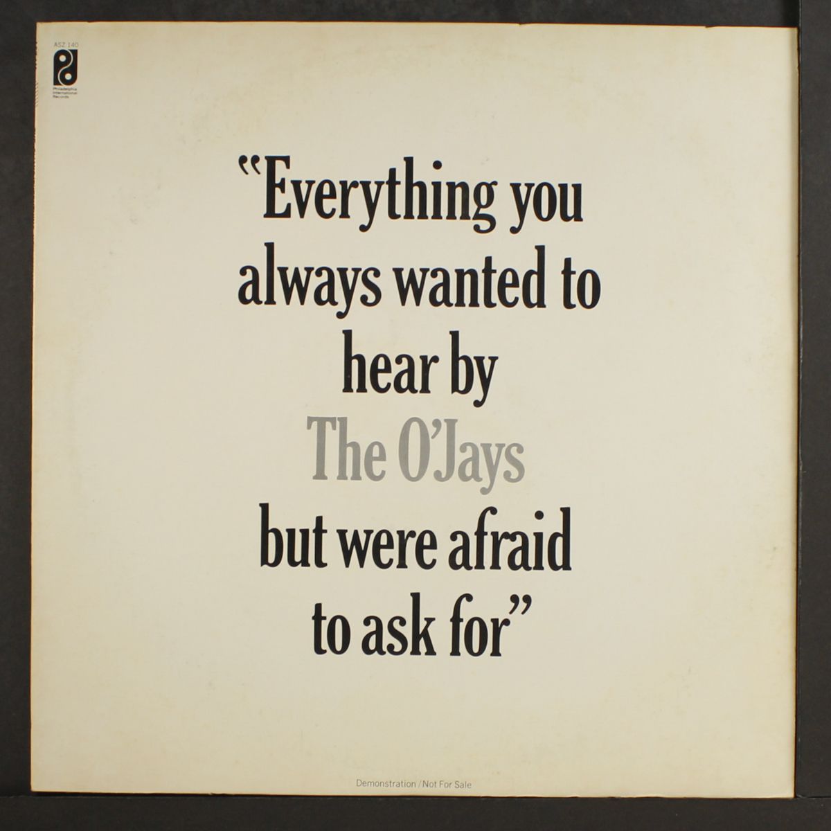 everything you always wanted to hear... by O'JAYS