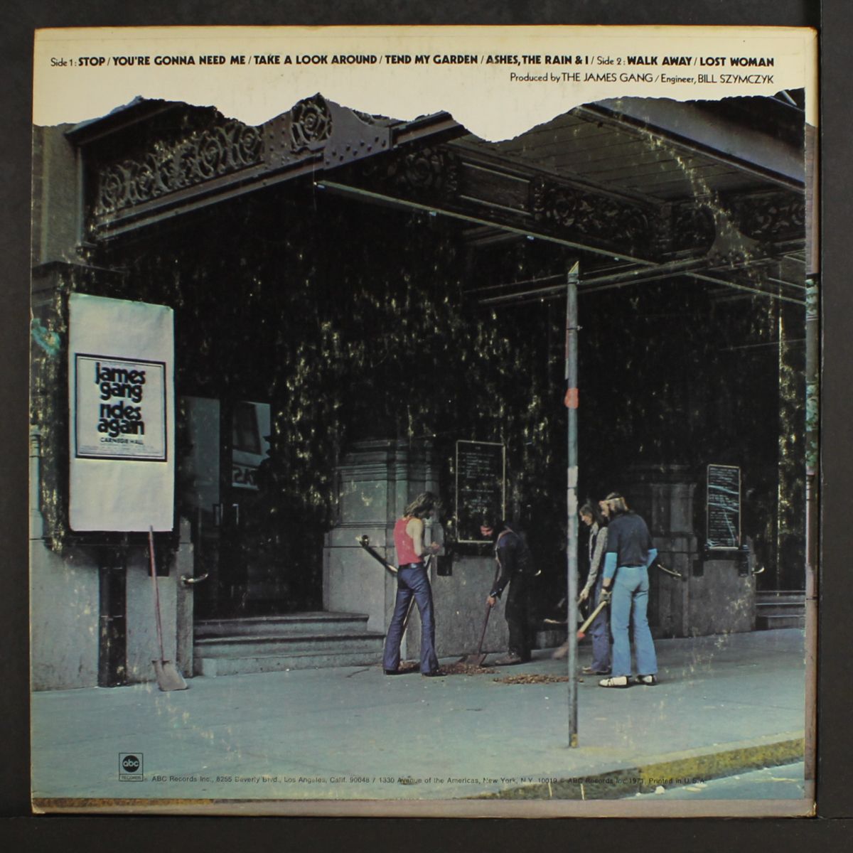 live in concert by JAMES GANG