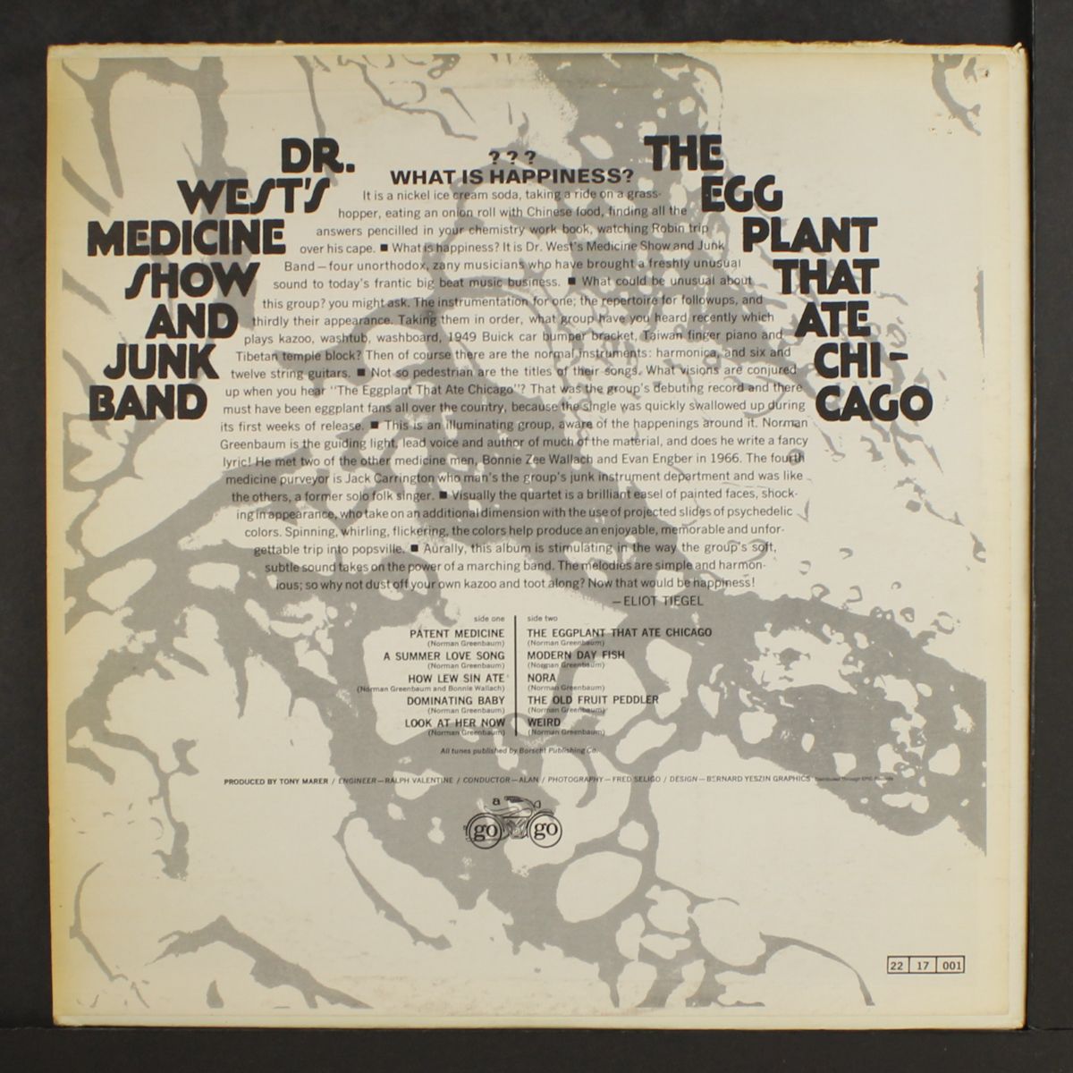the eggplant that ate chicago by DR. WEST'S MEDICINE SHOW & JUNK BAND