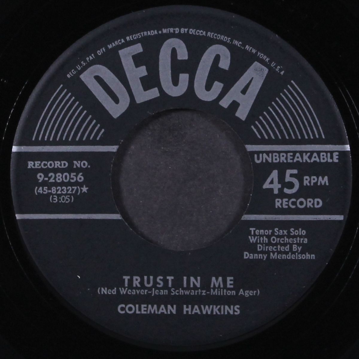 wishin' / trust in me by COLEMAN HAWKINS