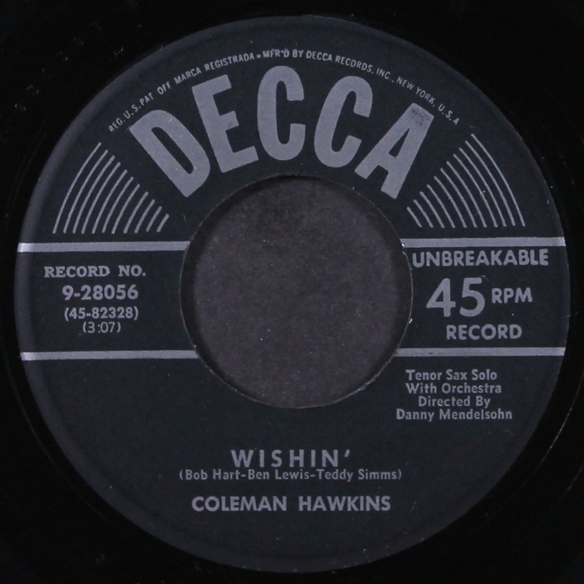 wishin' / trust in me by COLEMAN HAWKINS