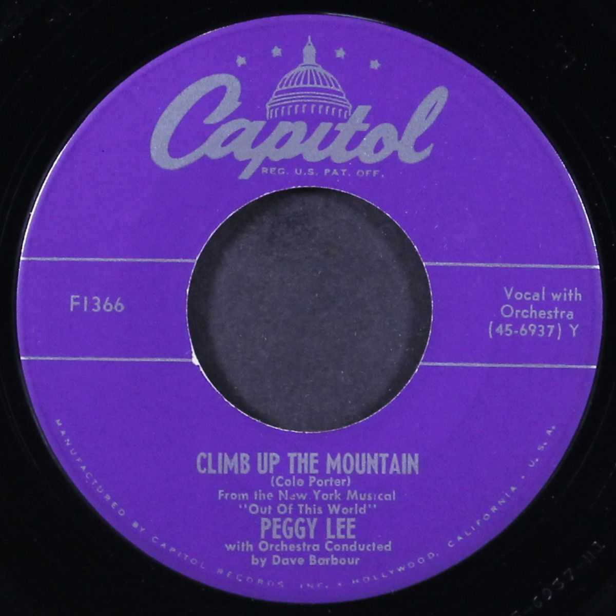 climb up the mountain by PEGGY LEE