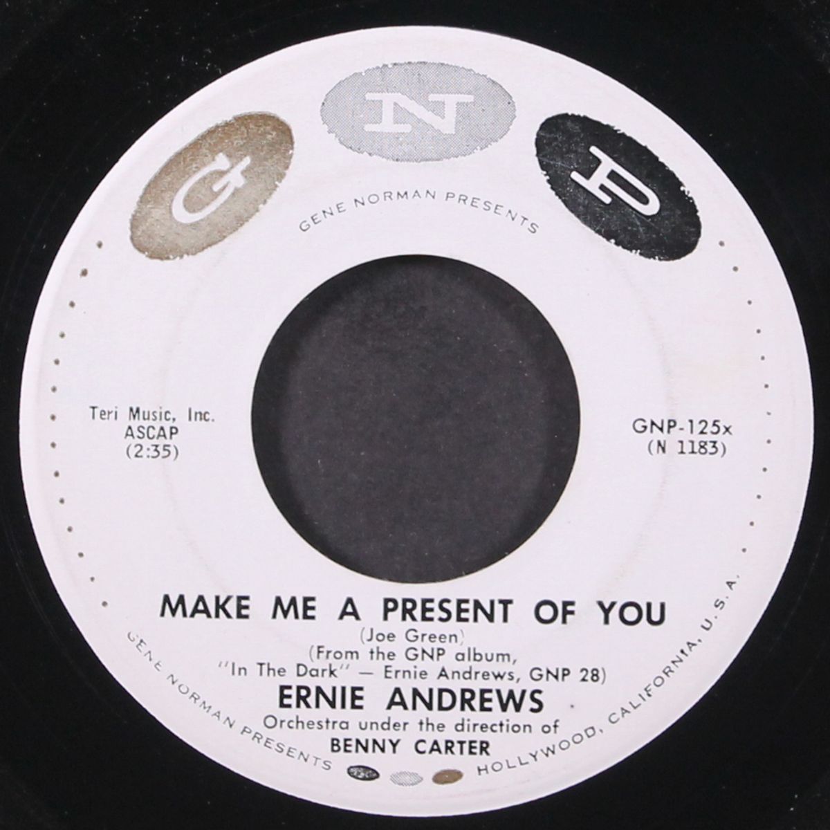 but now i know by ERNIE ANDREWS