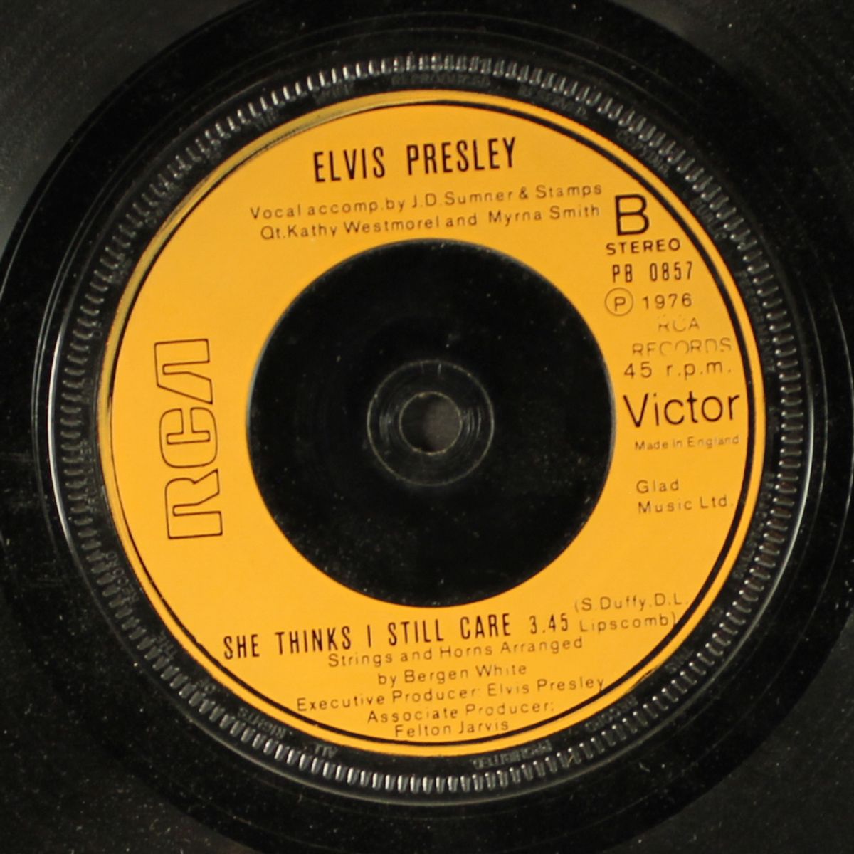 moody blue / she still thinks i care by ELVIS PRESLEY