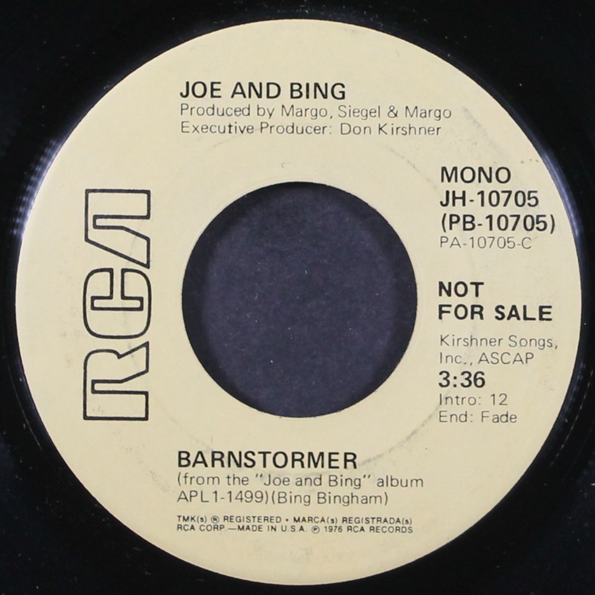 barnstormer / mono by JOE & BING
