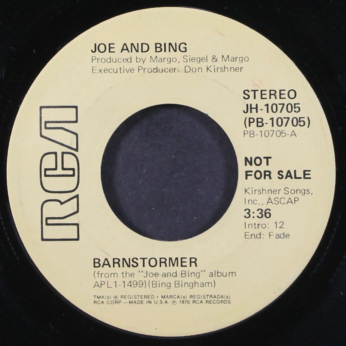 barnstormer / mono by JOE & BING