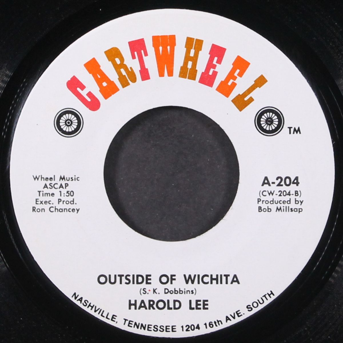 way down i think i love you / ouside of wichita by HAROLD LEE
