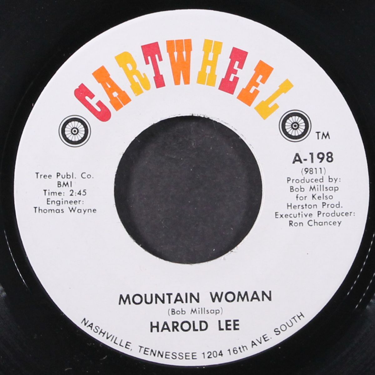 if i never hear goodbye / mountain woman by HAROLD LEE