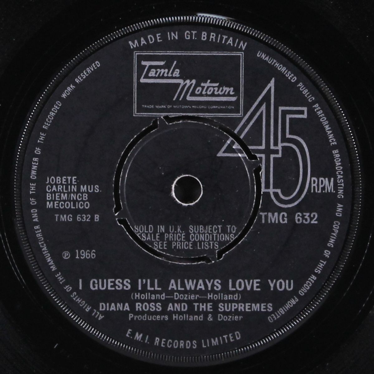 in and out of love / i guess i'll always love you by DIANA ROSS & SUPREMES