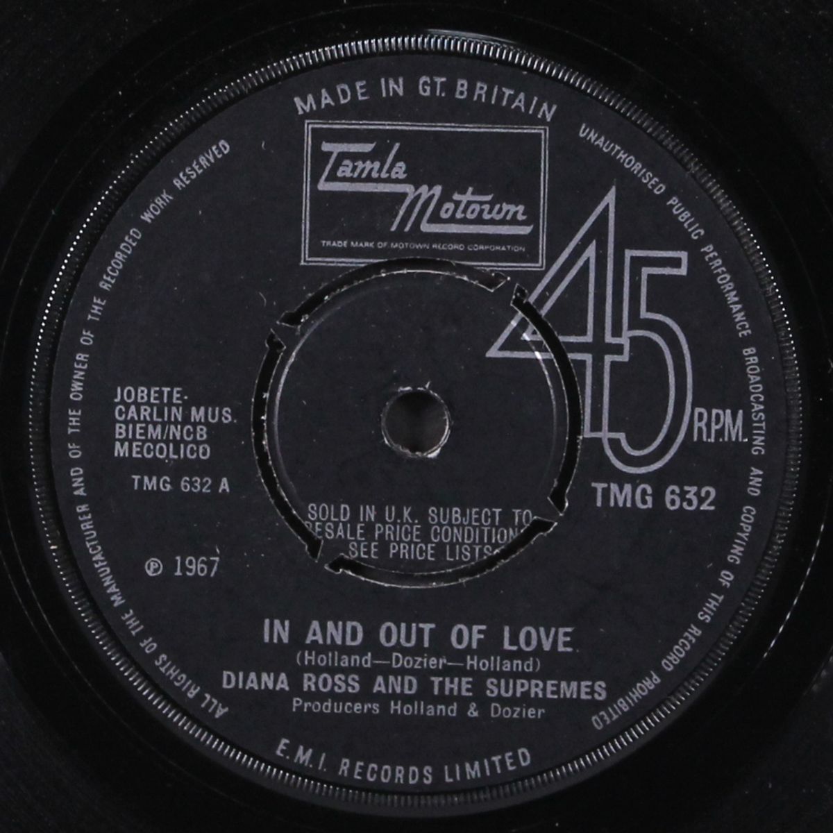 in and out of love / i guess i'll always love you by DIANA ROSS & SUPREMES