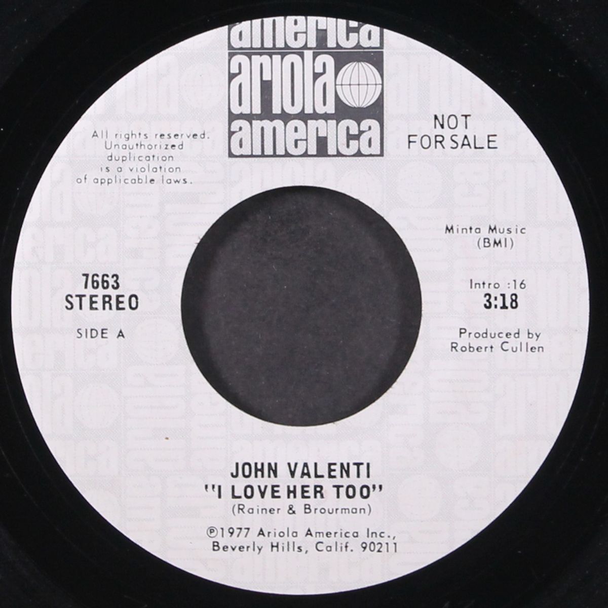 i love her too / mono by JOHN VALENTI