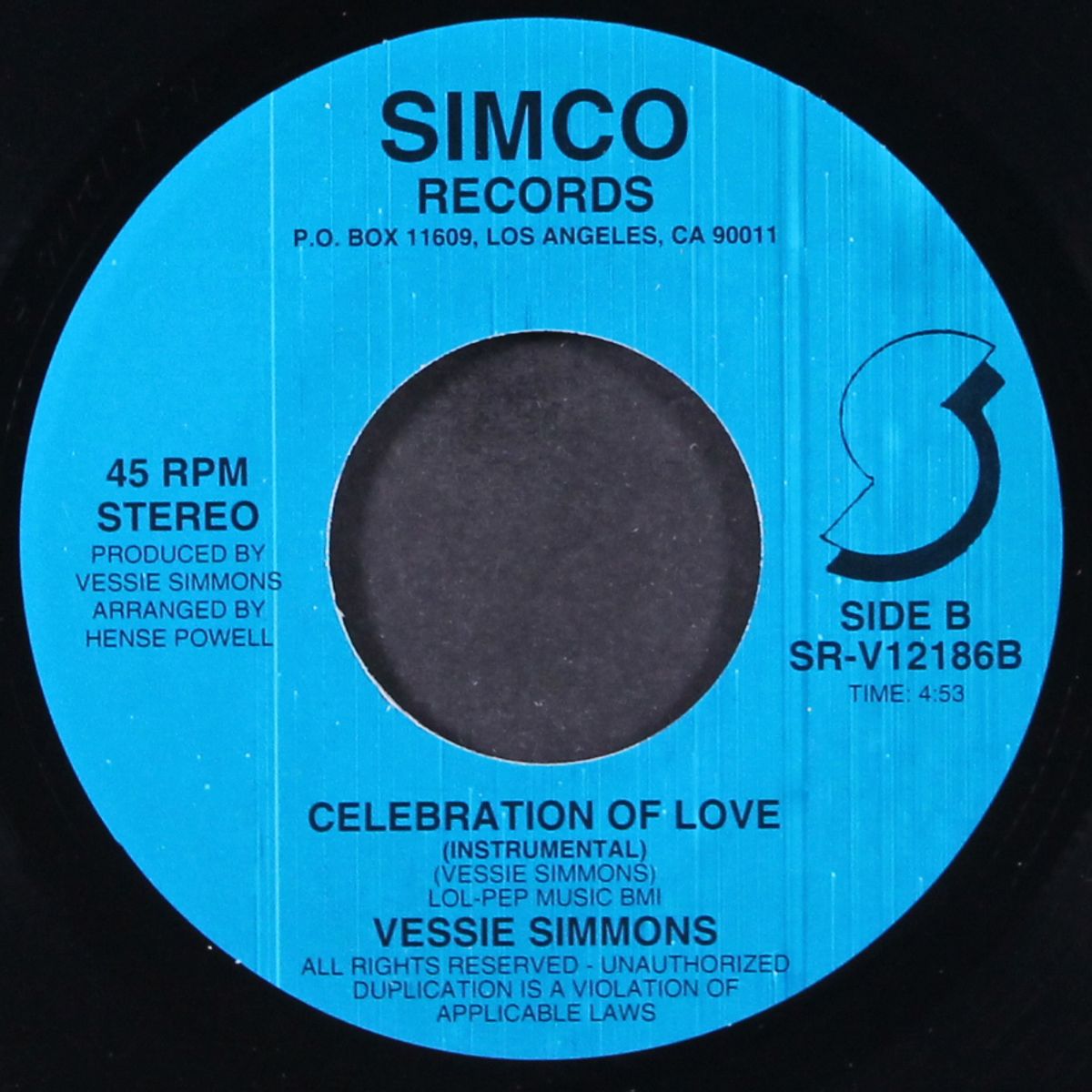 celebration of love / instro by VESSIE SIMMONS