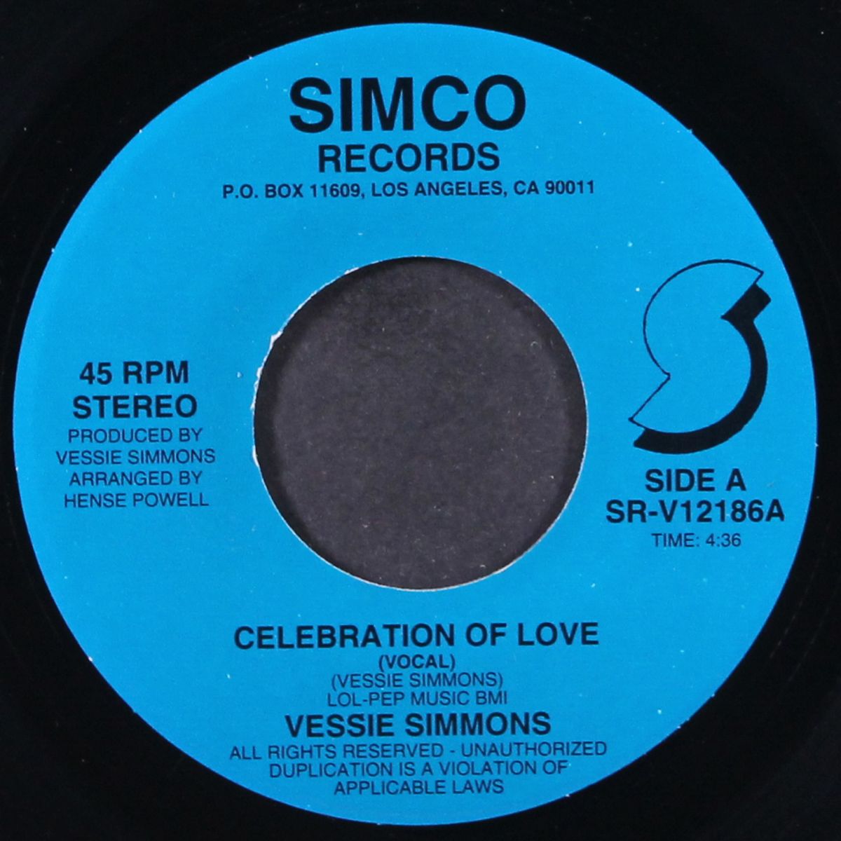 celebration of love / instro by VESSIE SIMMONS
