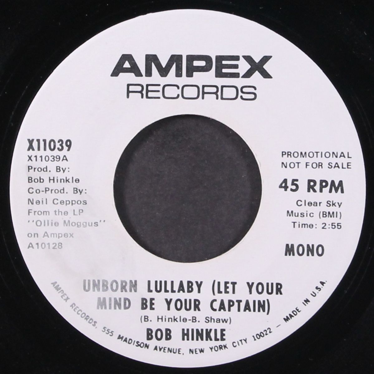 unborn lullaby / mono by BOB HINKLE