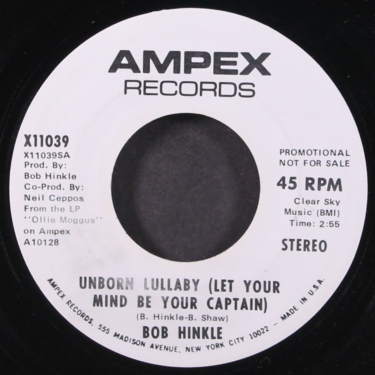 unborn lullaby / mono by BOB HINKLE