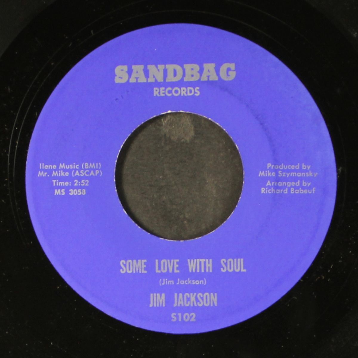 welcome me home / some love with soul by JIM JACKSON
