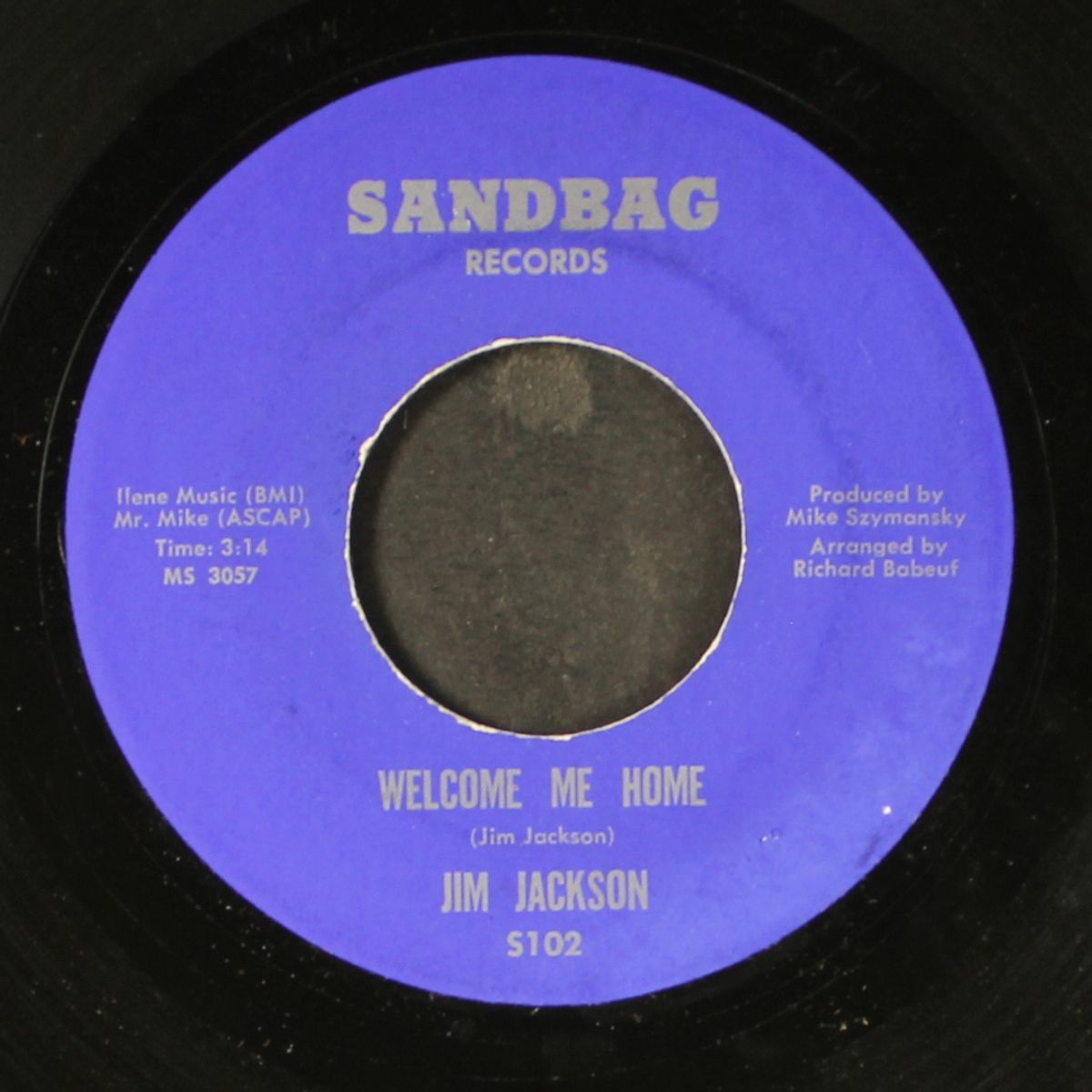 welcome me home / some love with soul by JIM JACKSON