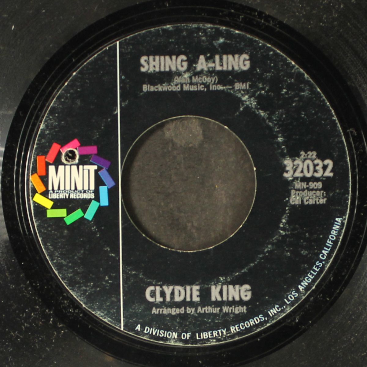 i'll never stop loving you / shing-a-ling by CLYDIE KING