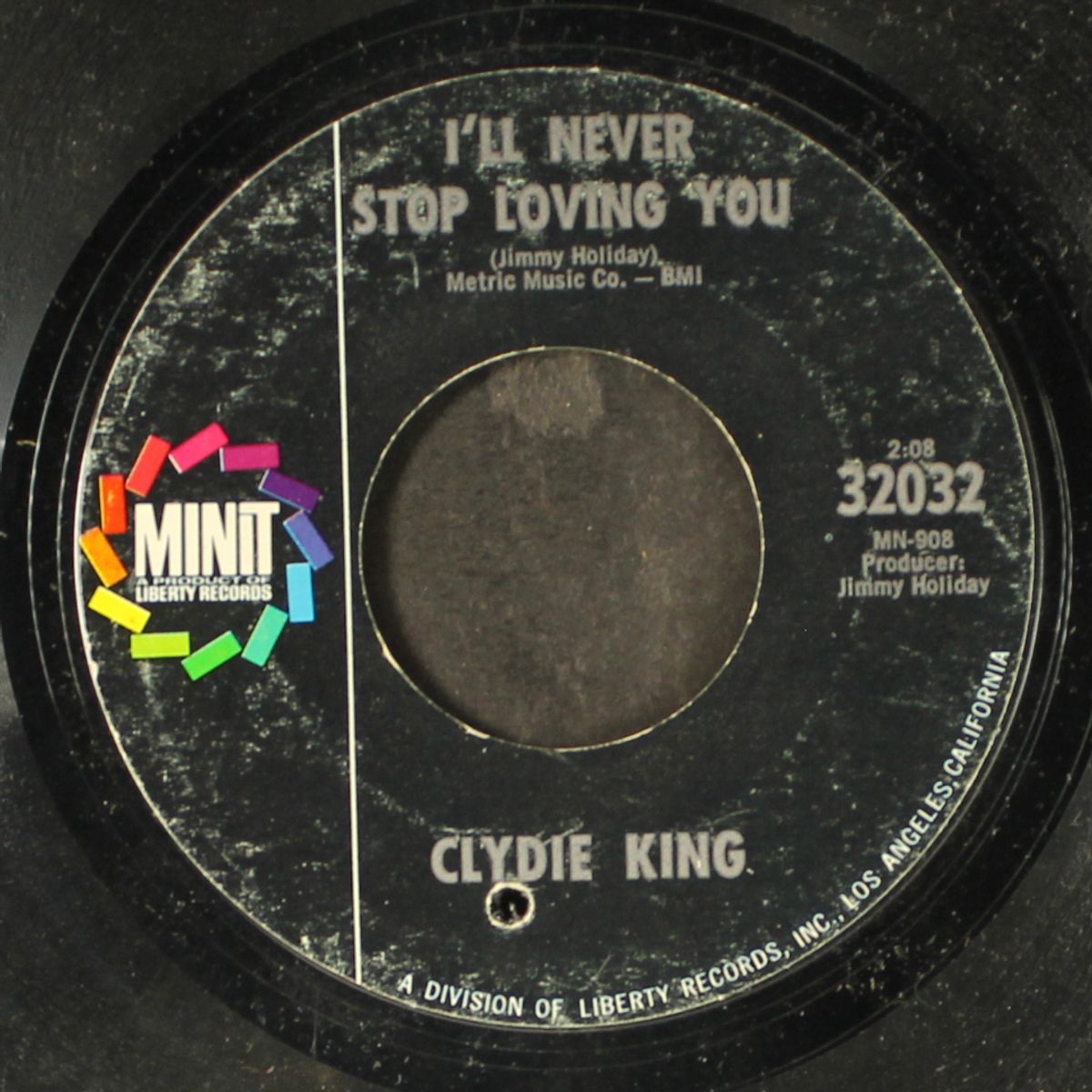 i'll never stop loving you / shing-a-ling by CLYDIE KING