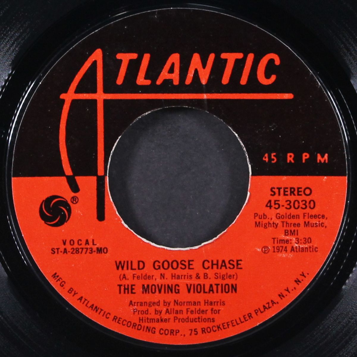 spinnin' top / wild goose chase by MOVING VIOLATION