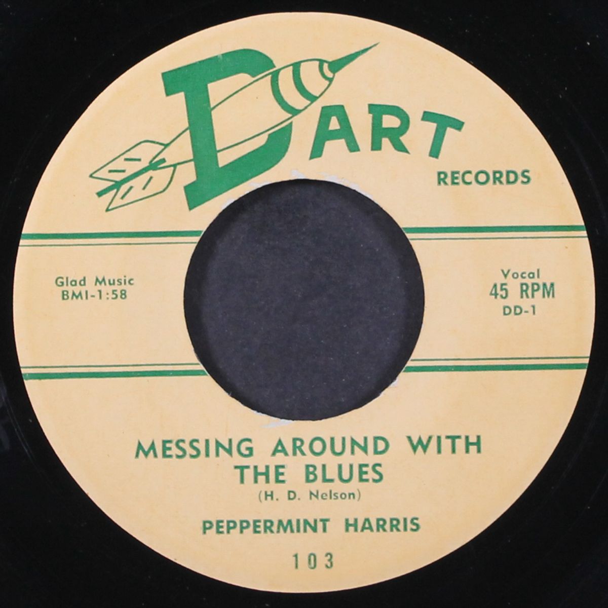 messing around with the blues / you got me wondering by PEPPERMINT HARRIS