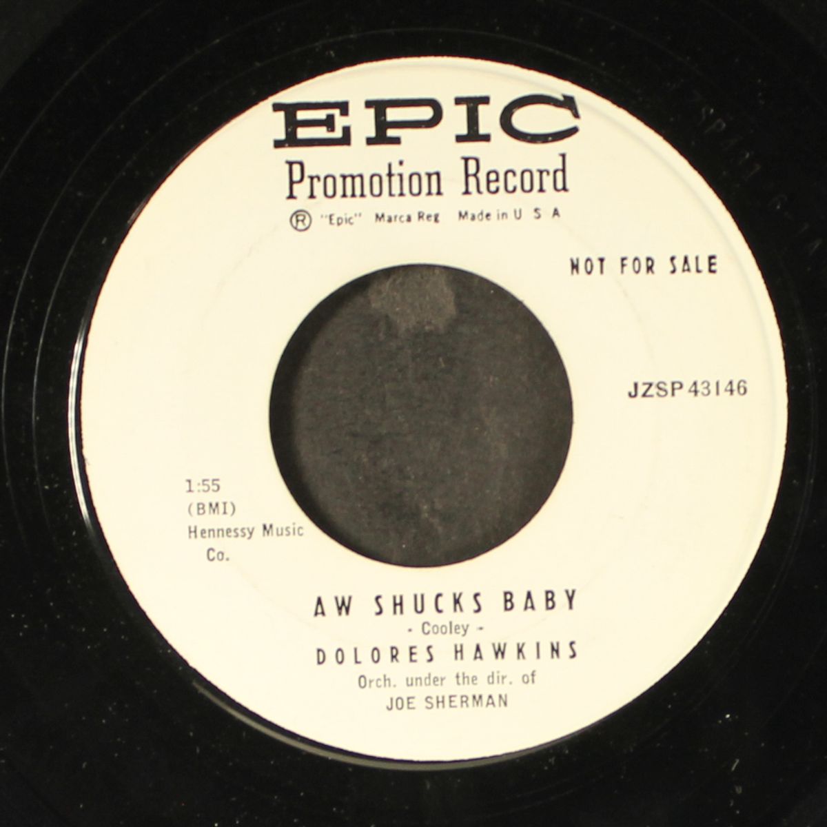 aw shucks baby / a waltz to remember by DOLORES HAWKINS