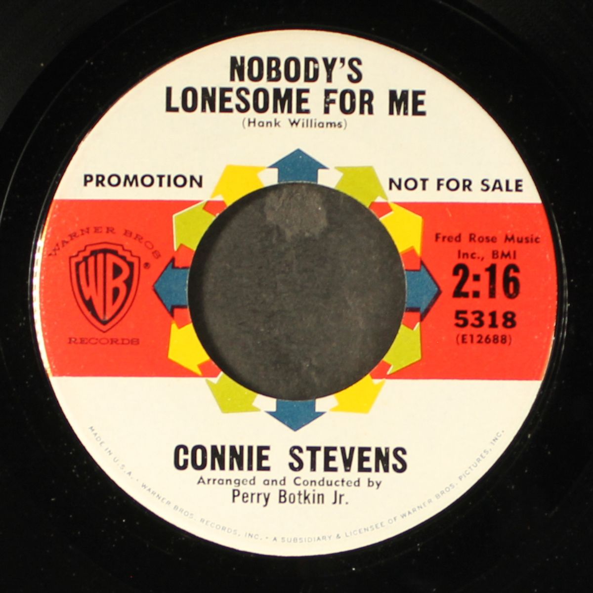 hey, good lookin' / nobody's lonesome for me by CONNIE STEVENS