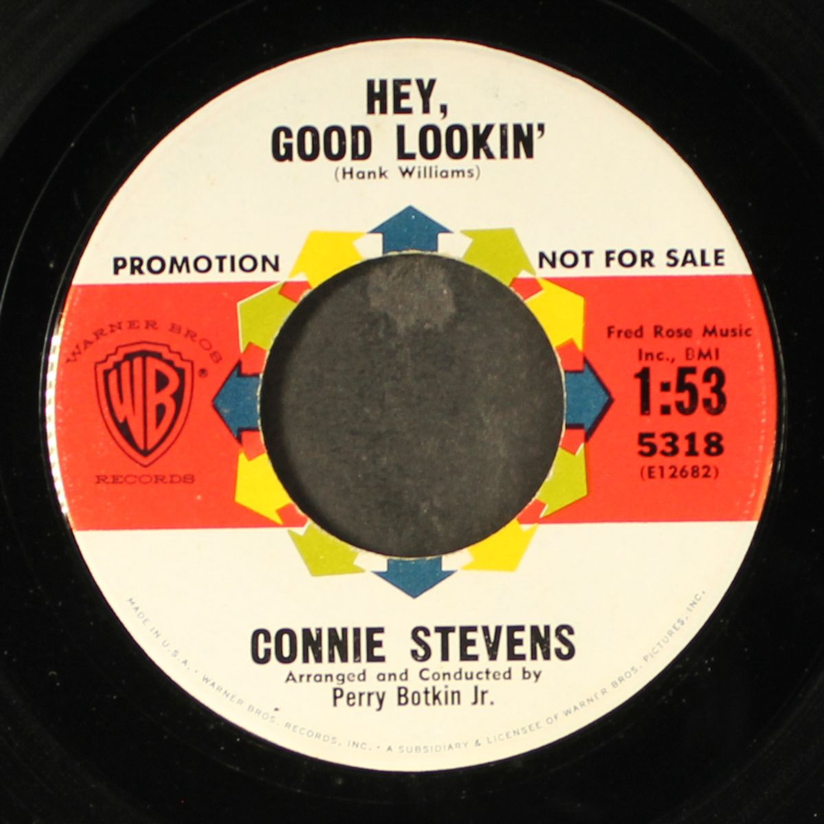 hey, good lookin' / nobody's lonesome for me by CONNIE STEVENS
