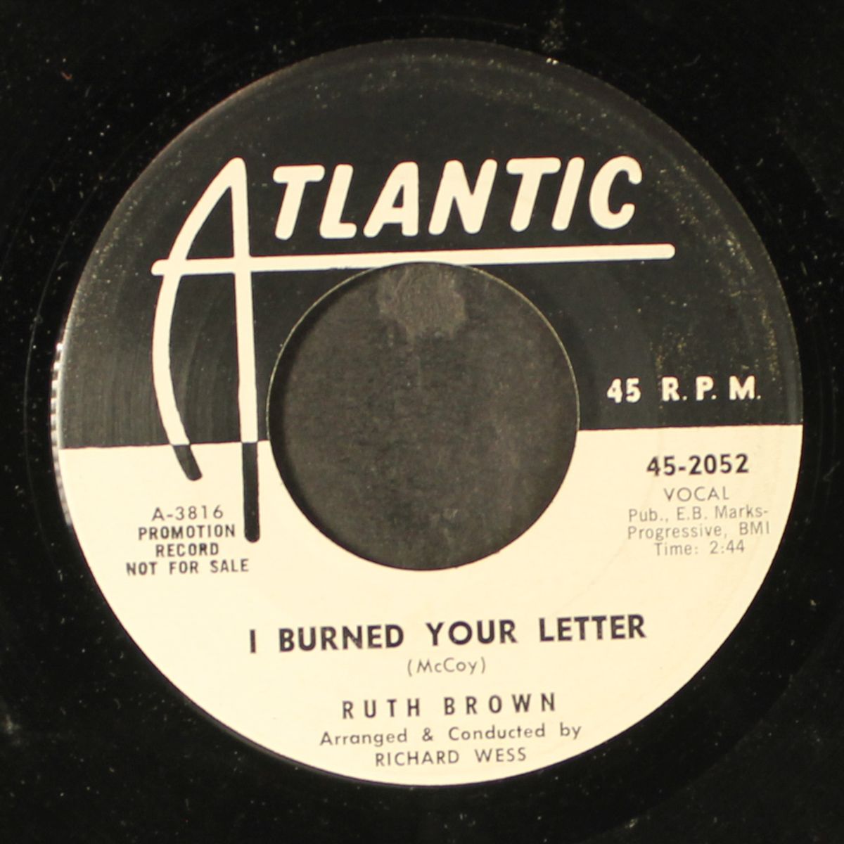 don't deceive me / i burned your letter by RUTH BROWN