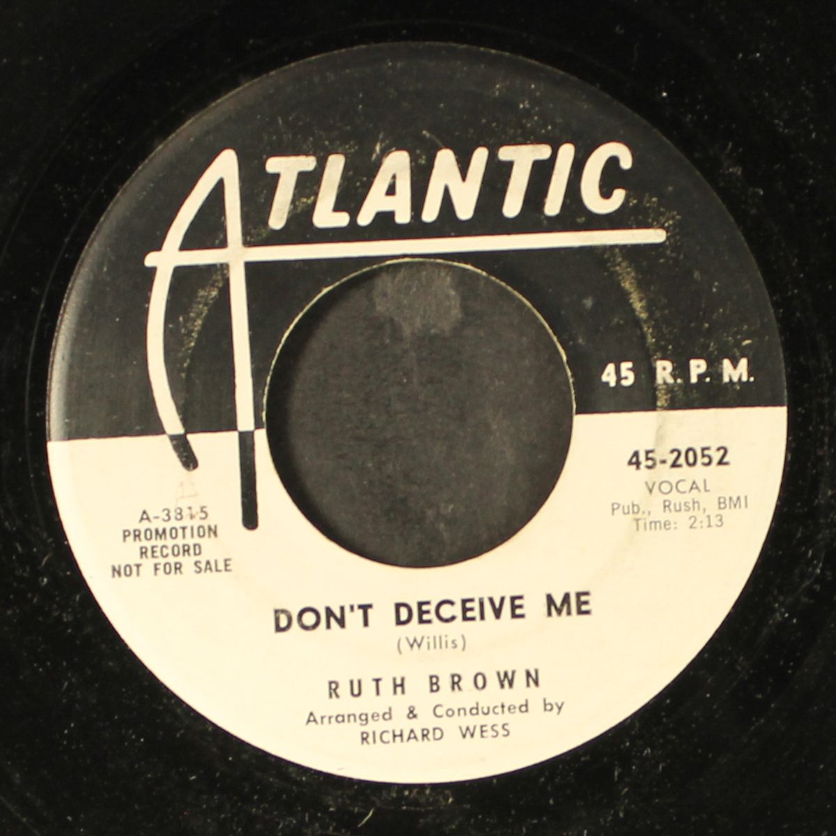 don't deceive me / i burned your letter by RUTH BROWN
