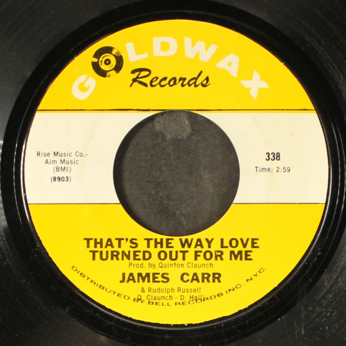 freedom train / that's the way love turned out for me by JAMES CARR