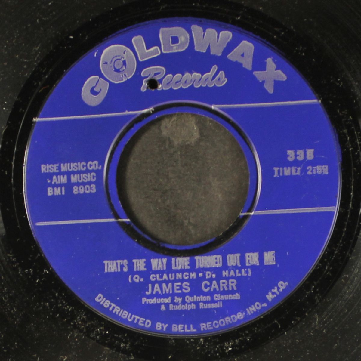 freedom train / that's the way love turned out for me by JAMES CARR