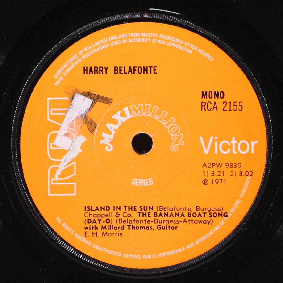 mary's boy child by HARRY BELAFONTE