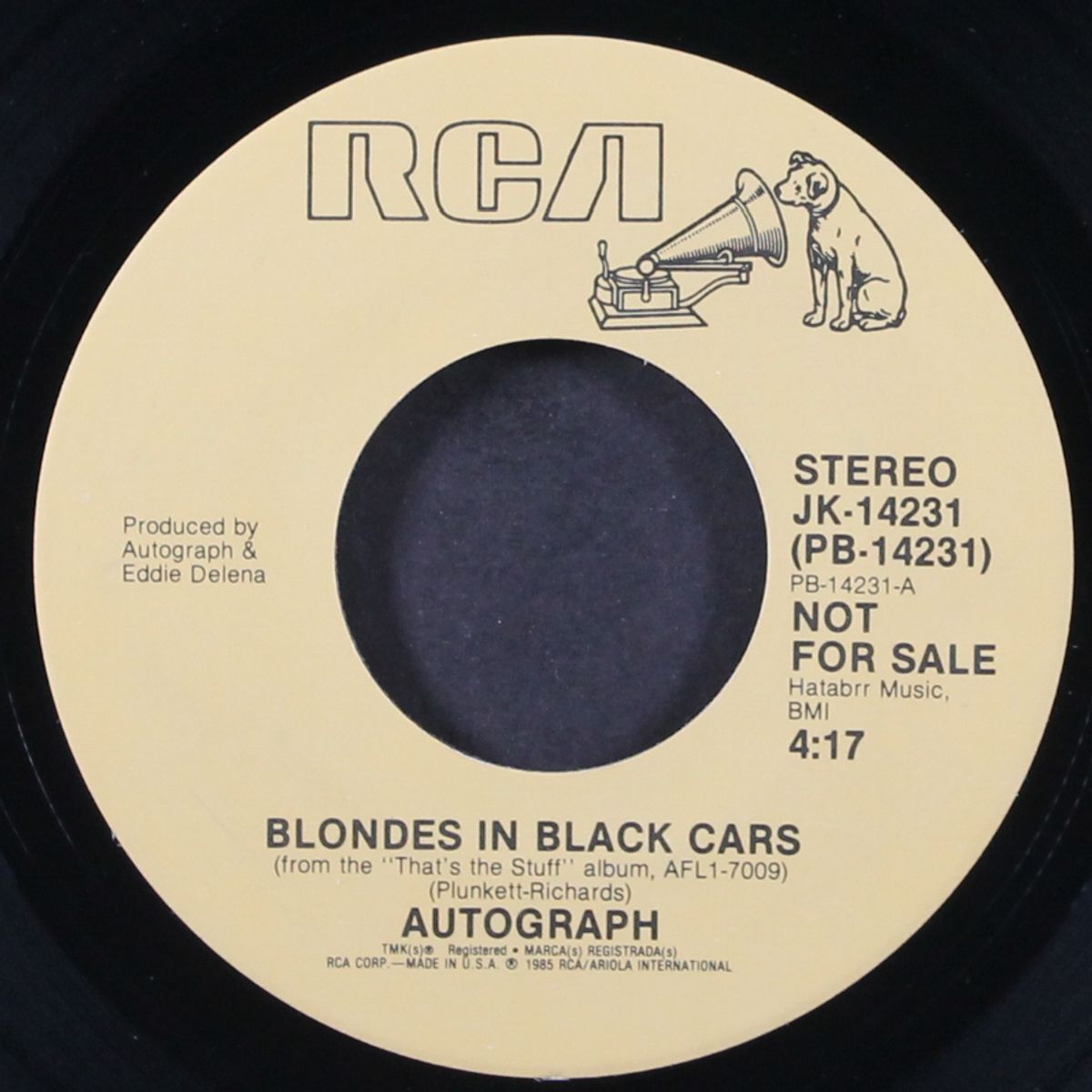 blondes in black cars by AUTOGRAPH