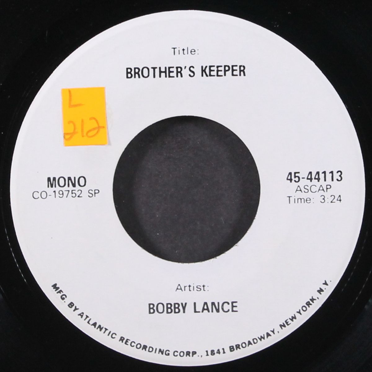 brother's keeper / blank by BOBBY LANCE
