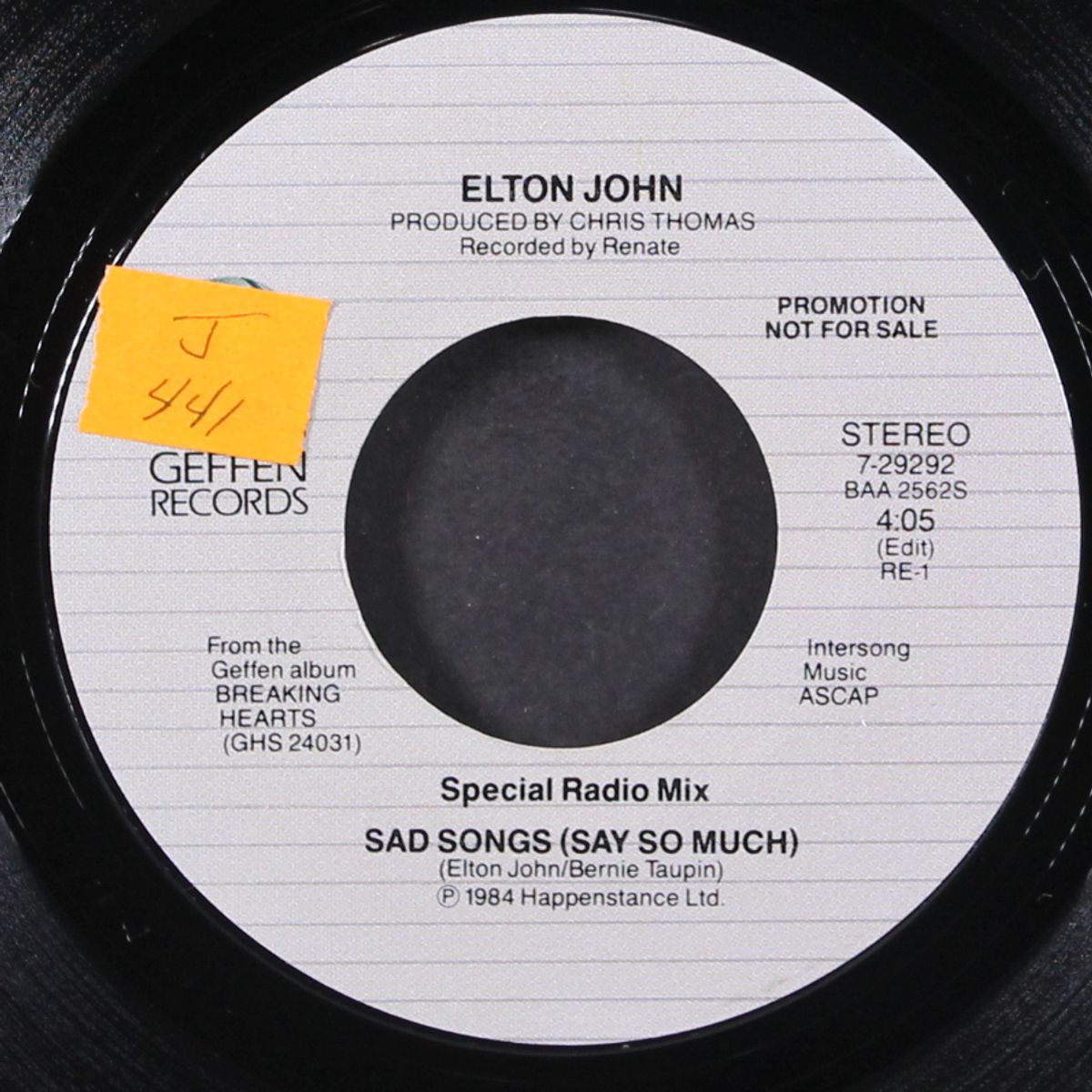 sad songs (say so much) by ELTON JOHN