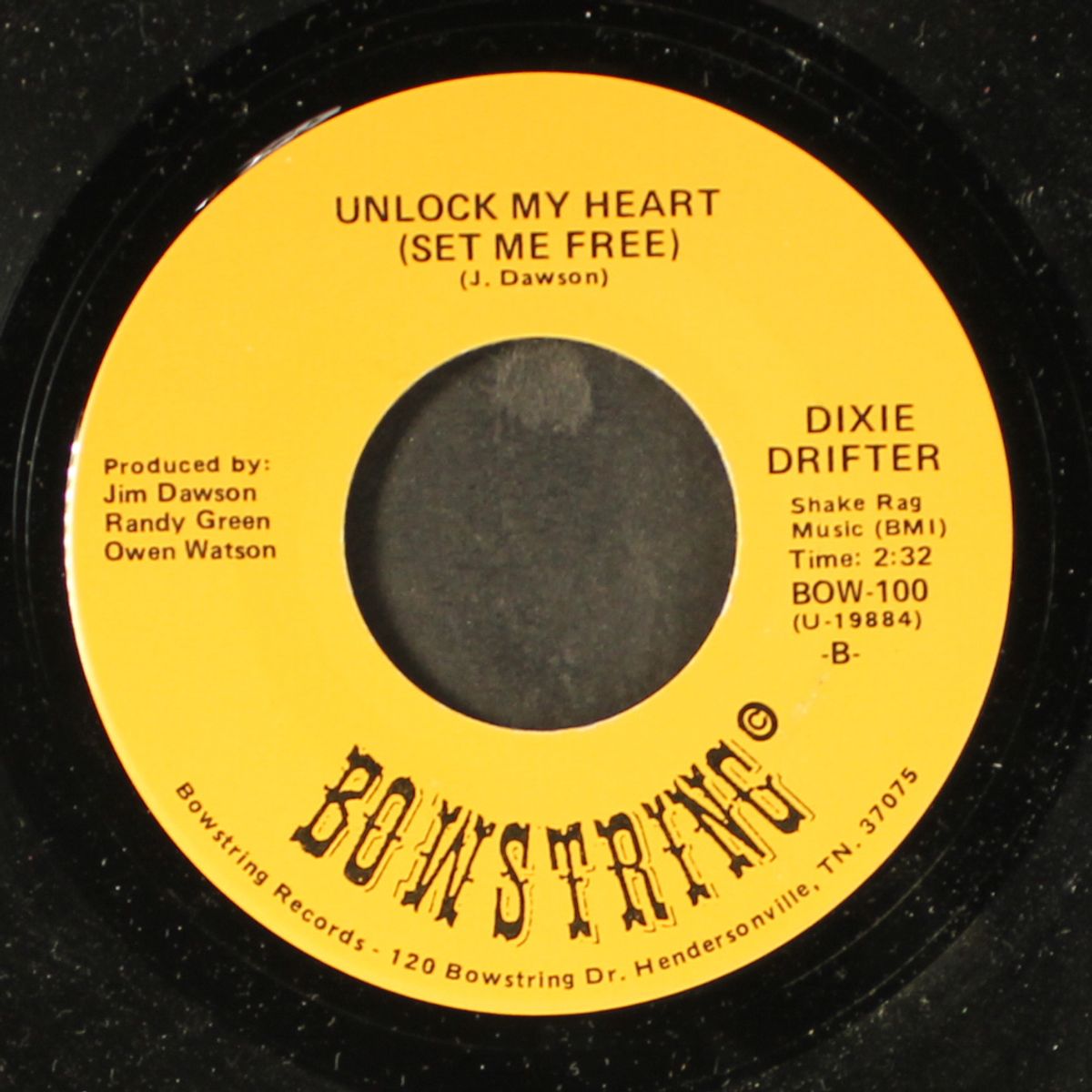 lost in mauston / unlock my heart by DIXIE DRIFTER