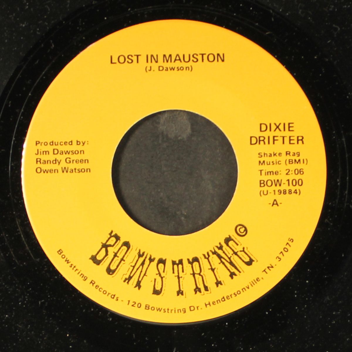 lost in mauston / unlock my heart by DIXIE DRIFTER
