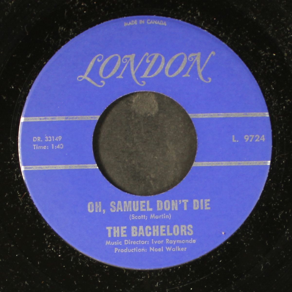 no arms can ever hold you / oh, samuel don't die by BACHELORS
