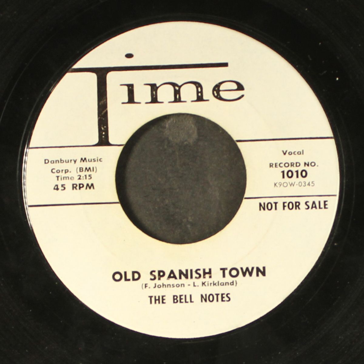 old spanish town / she went that-a-way by BELL NOTES