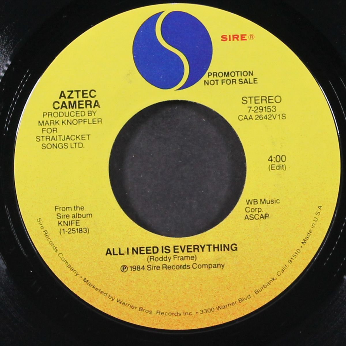 all i need is everything / same by AZTEC CAMERA