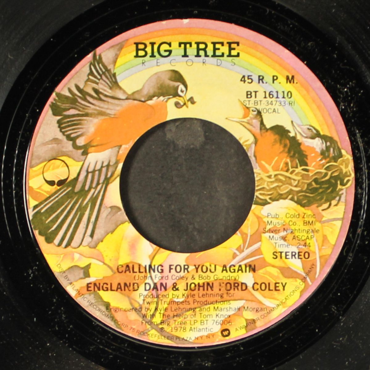 we'll never have to say goodbye again by ENGLAND DAN & JOHN FORD COOLEY