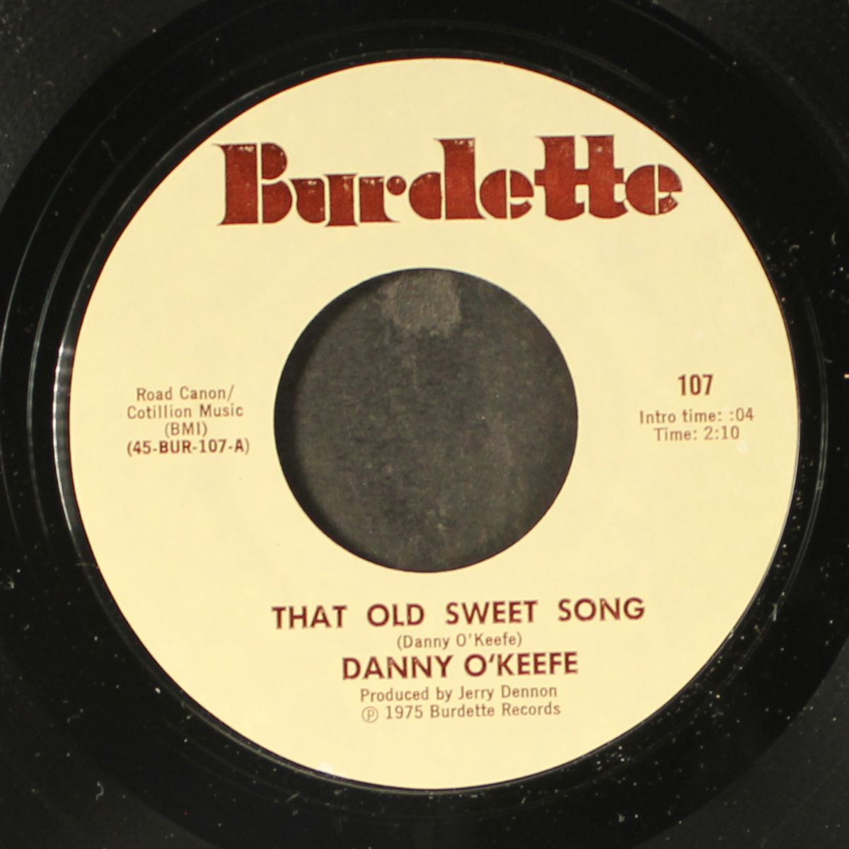 looking glass / that old sweet song by DANNY O'KEEFE