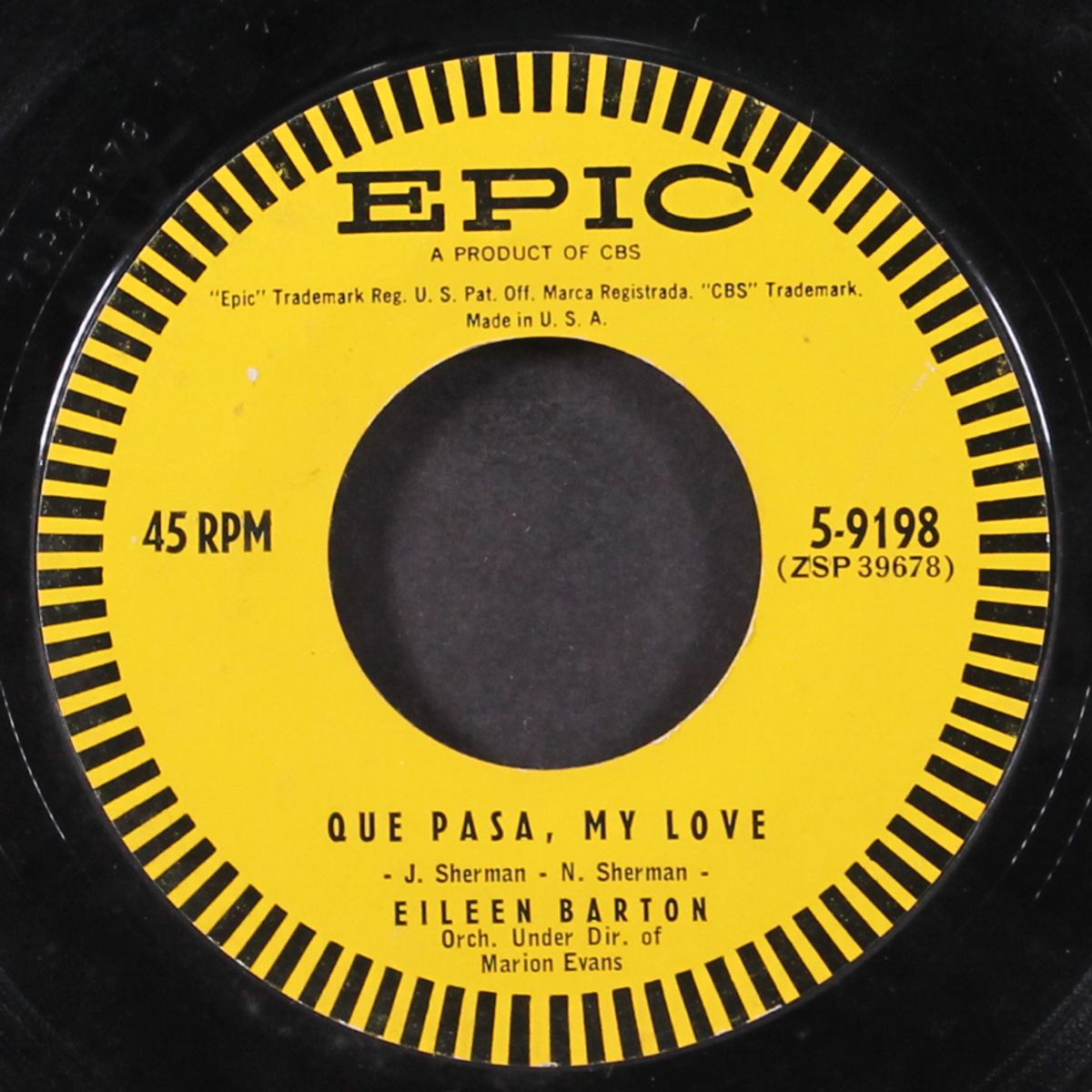 que pasa, my love by EILEEN BARTON