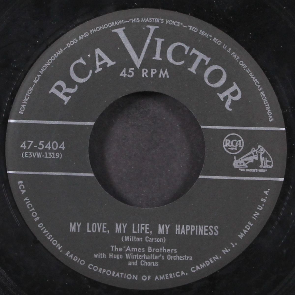 my love, my life, my happiness by AMES BROTHERS