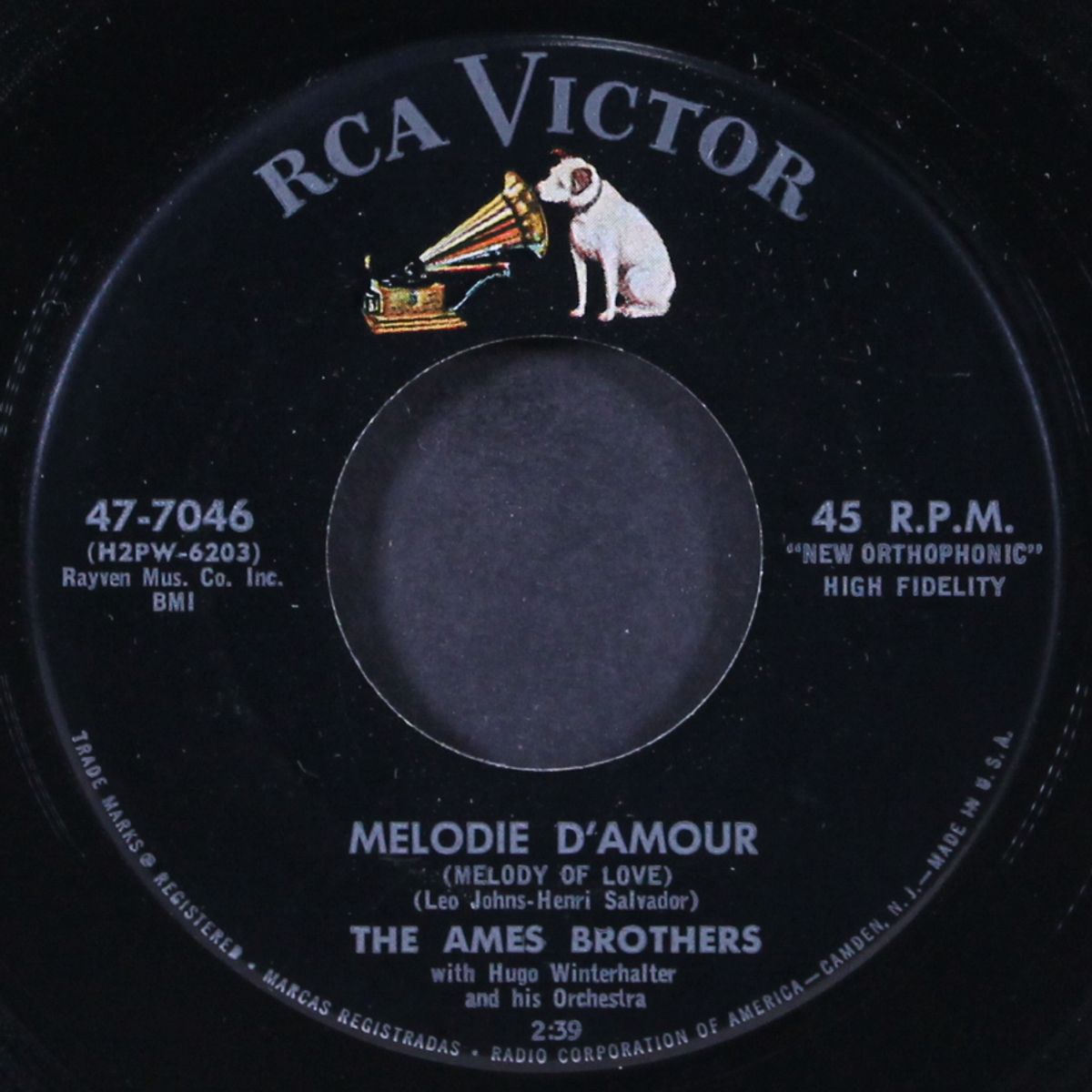 melodie d'amour by AMES BROTHERS