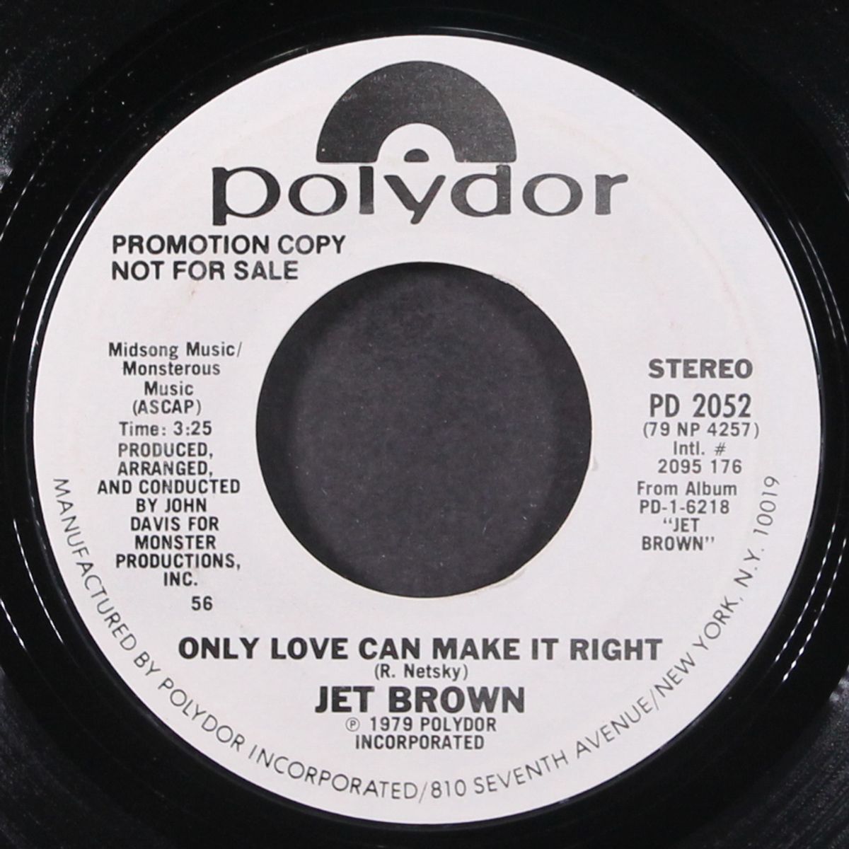 only love can make it right / same by JET BROWN