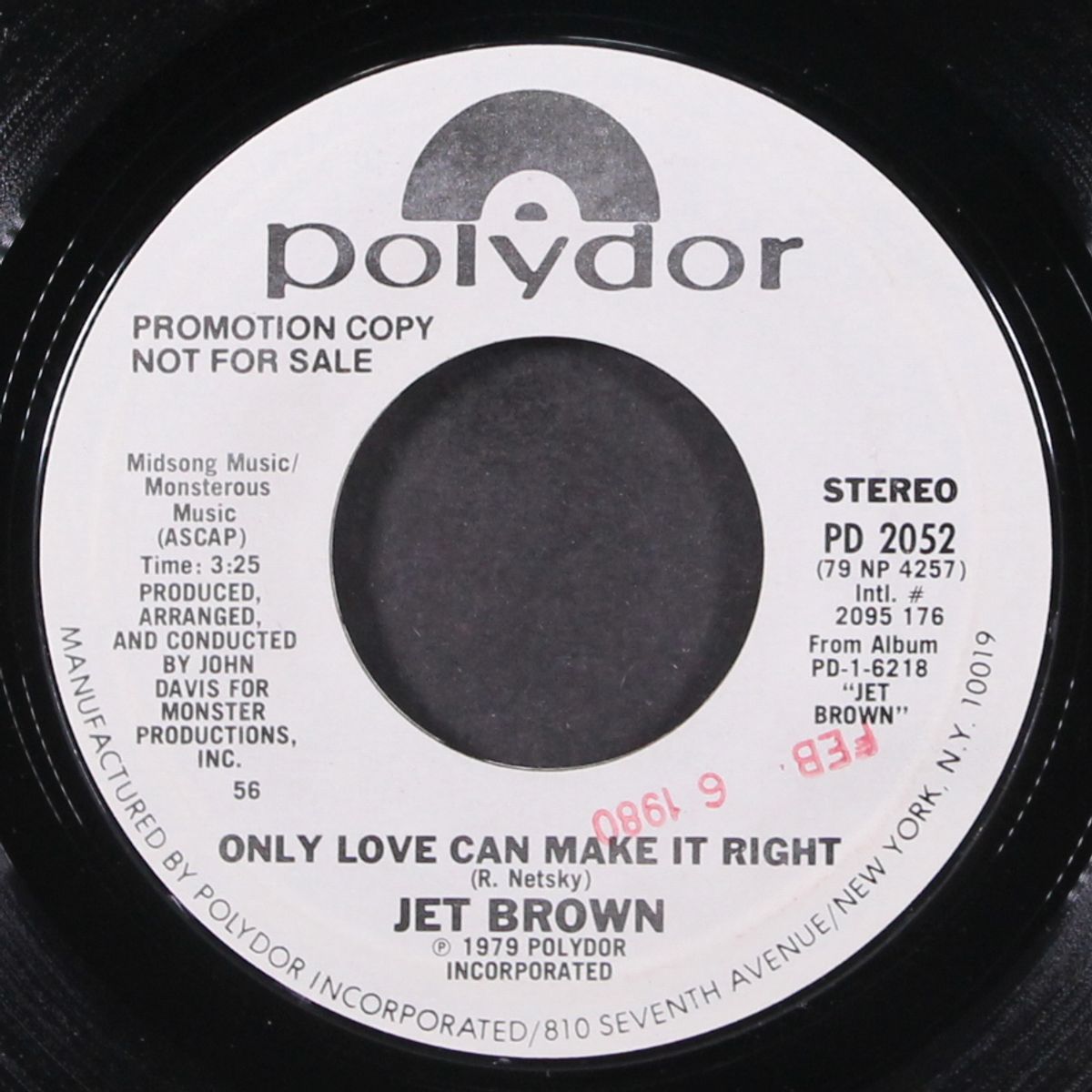 only love can make it right / same by JET BROWN