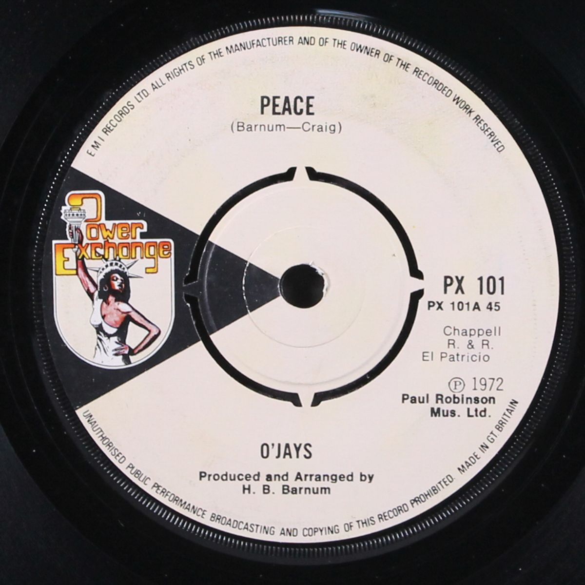 peace / little brother by O'JAYS